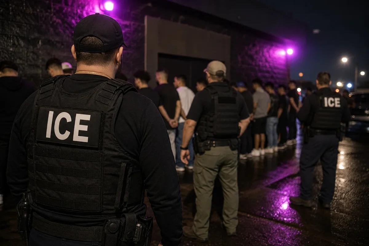 ICE Arrests 121 at Memphis Nightclub During Operation Corral Light