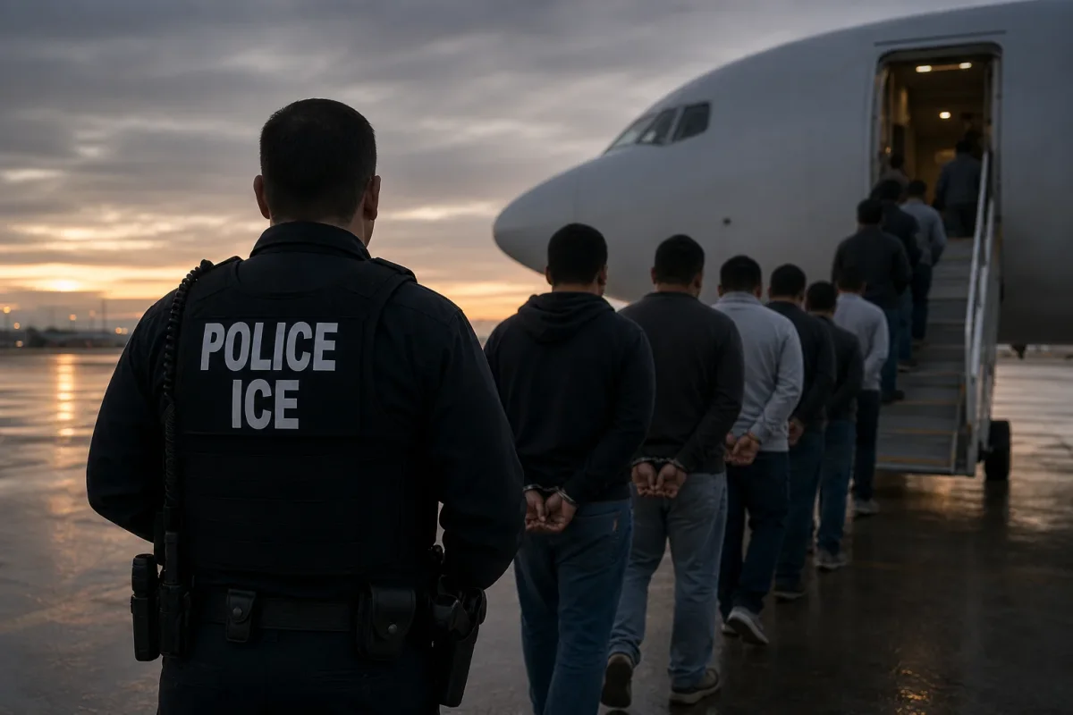 ICE Deports Five People With Serious Criminal Convictions, DHS Says