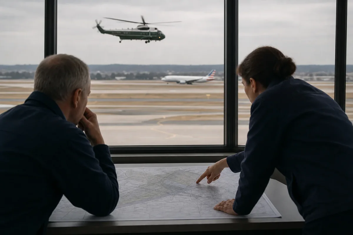 Investigators examine takeoff as Trump’s helicopter approached Reagan National