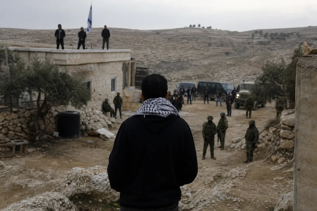 Palestinian American Returns to Qusra Home Amid Settler Siege