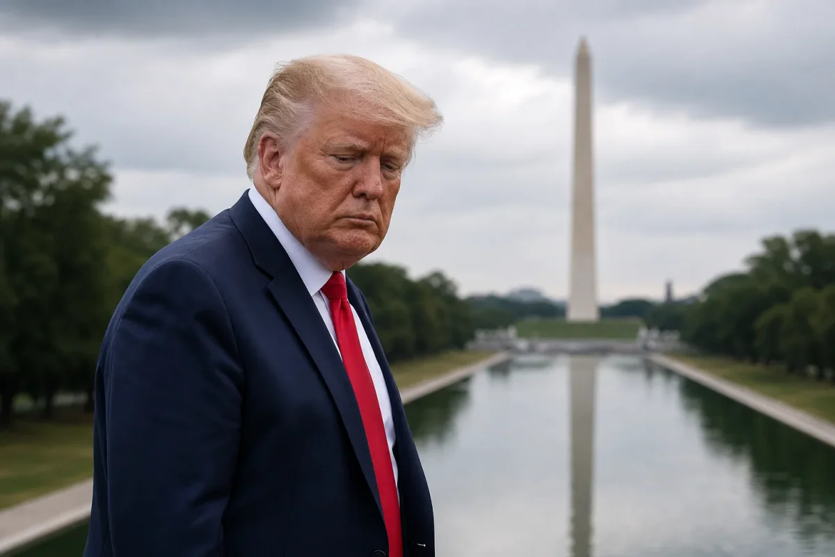 Trump Criticizes Pirro Over Dropped Reflecting Pool Charges